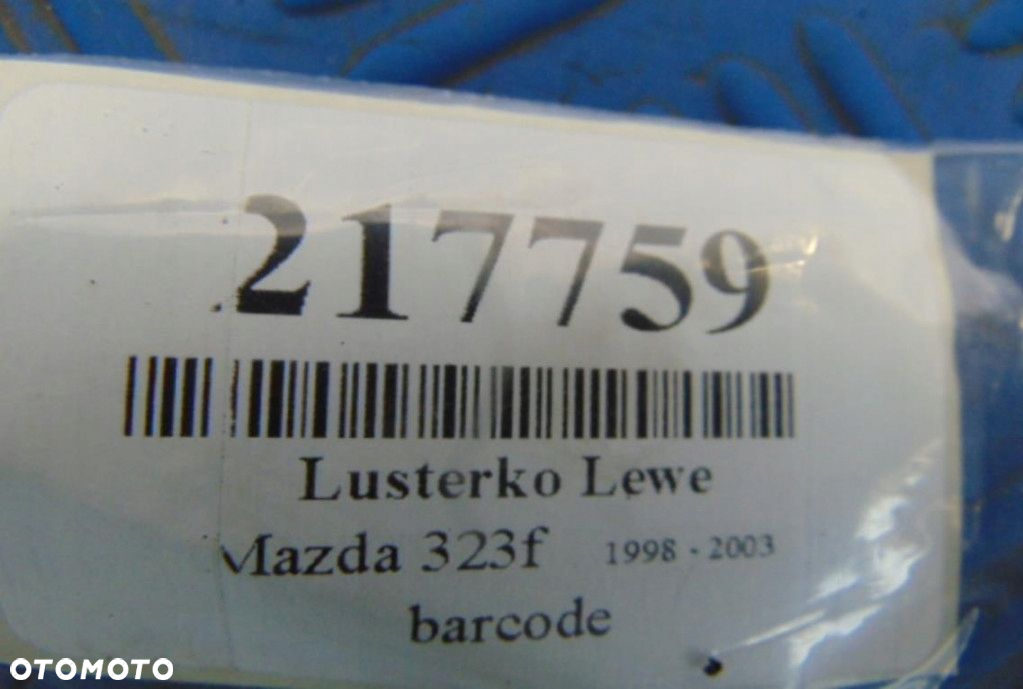 MAZDA 323F LIFT HB LUSTERKO LEWE - 7