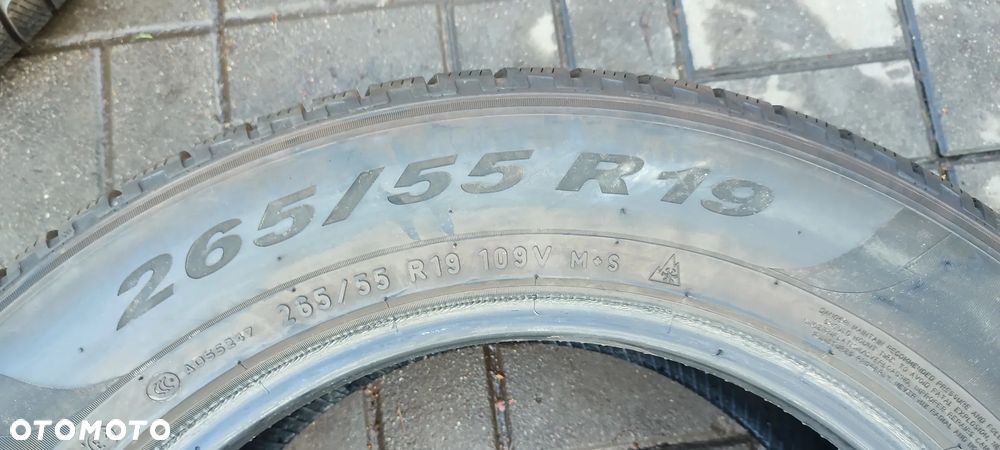 OPONY ZIMOWE 265/55R19 109V PIRELLI SCORPION WINTER TM (2519) ZIMA 2 SZTUKI PARA - 5