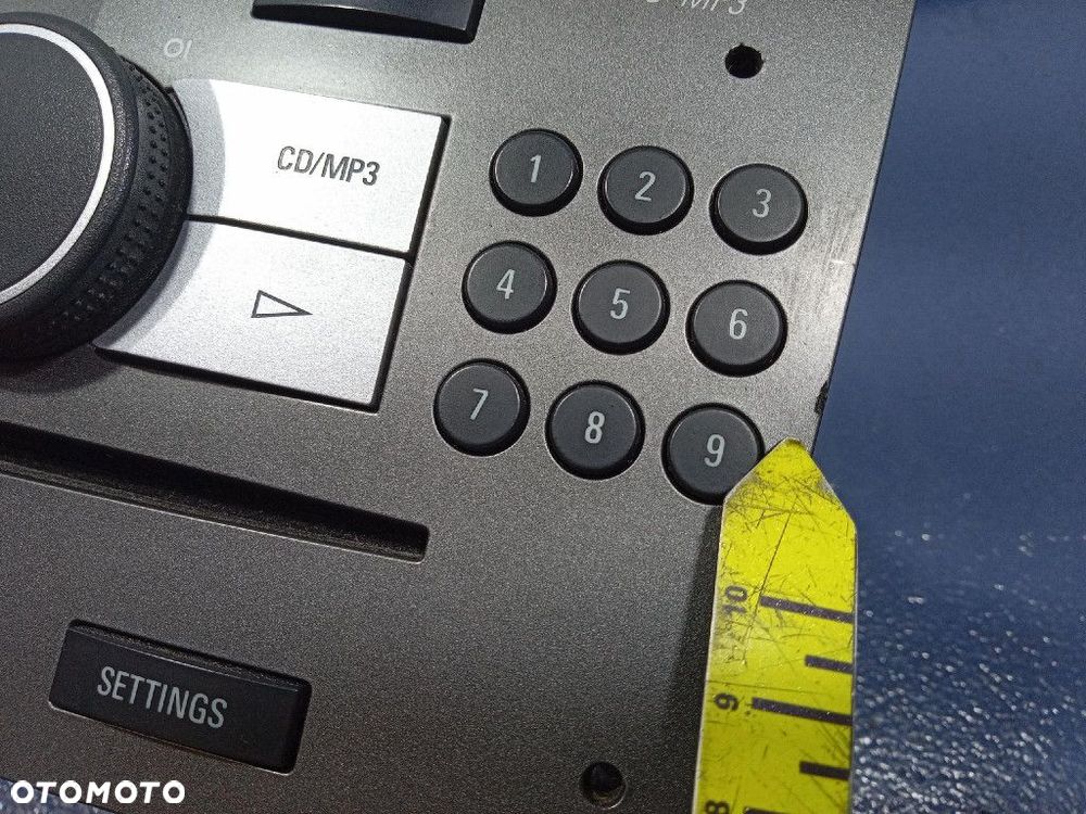 OPEL ASTRA III H RADIO CD FABRYCZNE OEM CD30 MP3 13190742 - 7