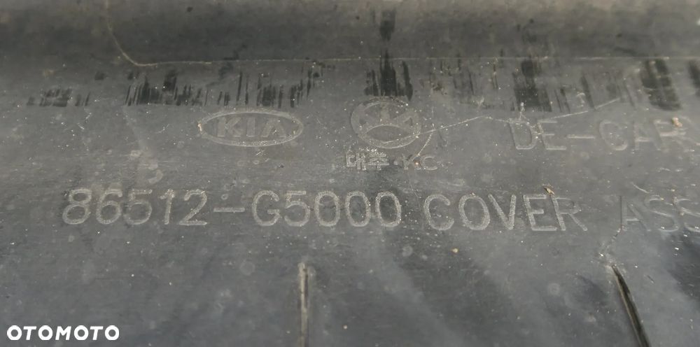 KIA NIRO DE G5000 2016 - 2019 zderzak spoiler przód ORYGINAŁ OE - 9