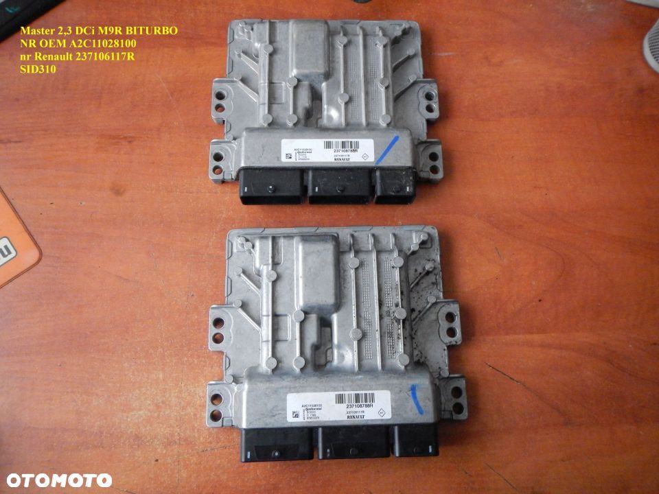 KOMPUTER MASTER 2,3 DCi BITURBO nr 237109955R