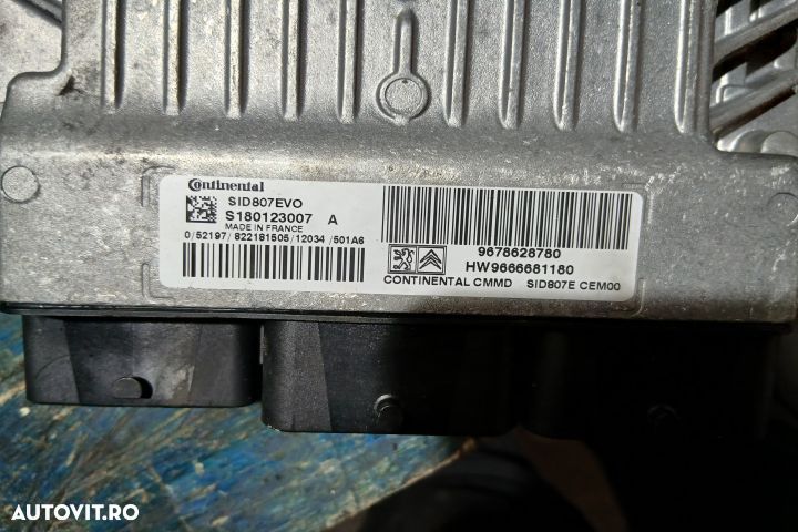 Calculator motor ECU HW-9666681180 9678628780 HW-9666681180 967862878 - 4