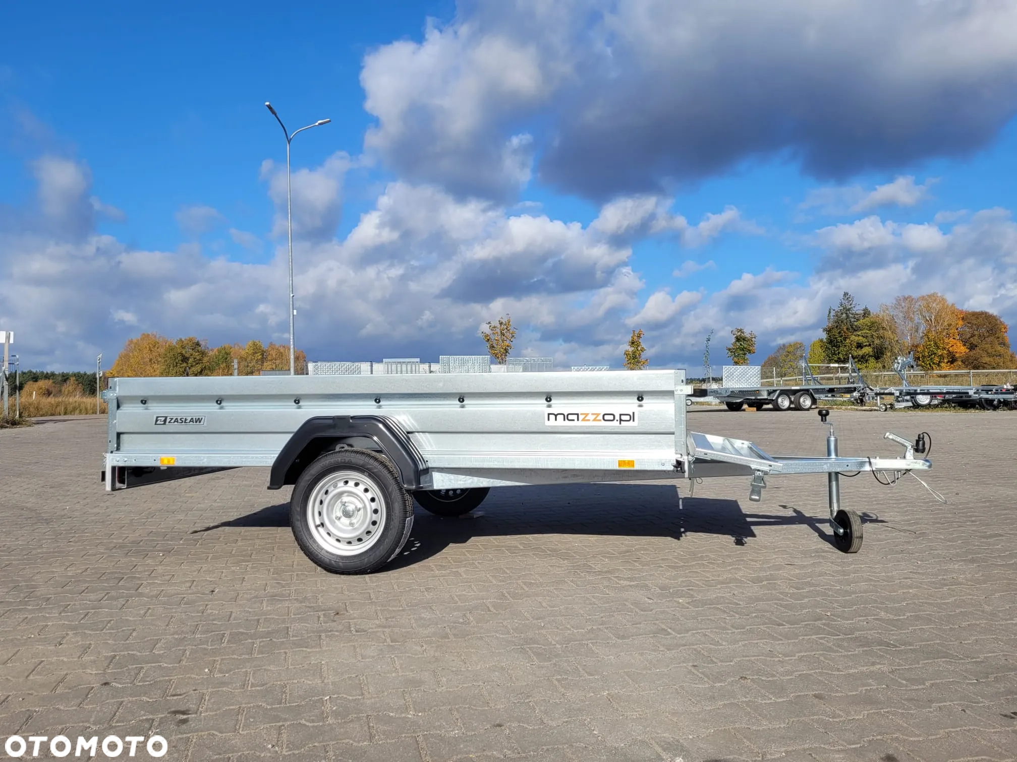 Zaslaw Dostawa Przyczepka uchylna DMC750kg 265x132x35cm SOLIDNA I MOCNA! HIT! - 21