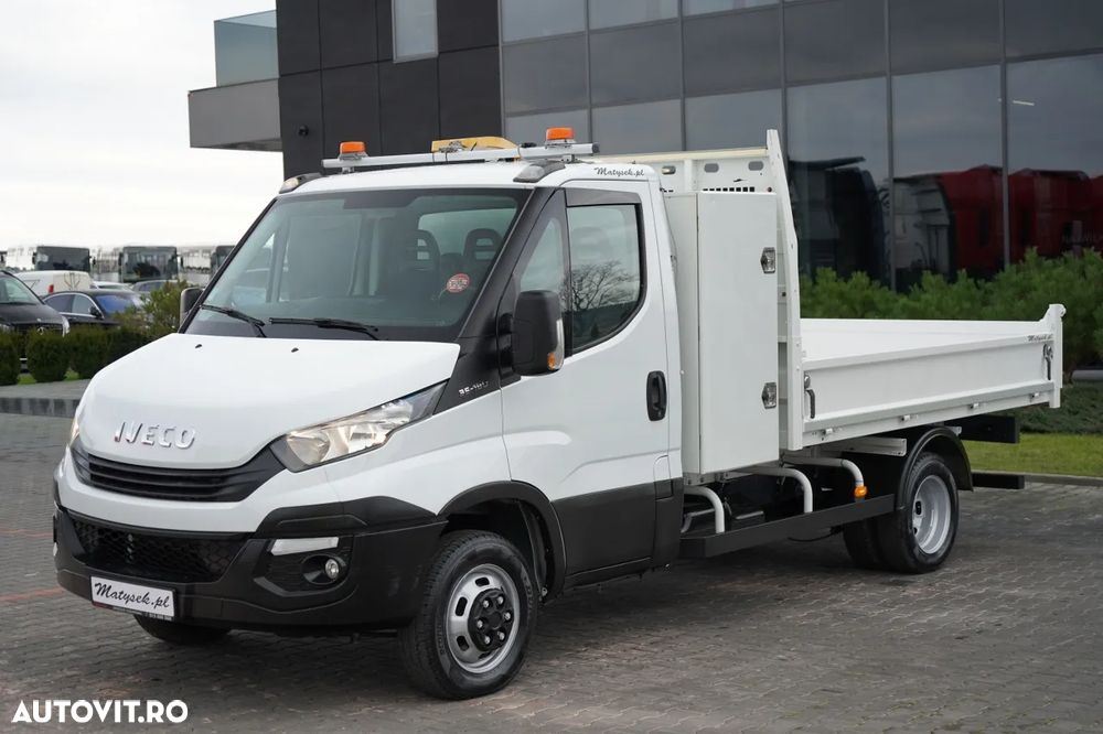 Iveco DAILY 35-180 / BASCULATOR SPATE / DUBLU / MANUAL - 12