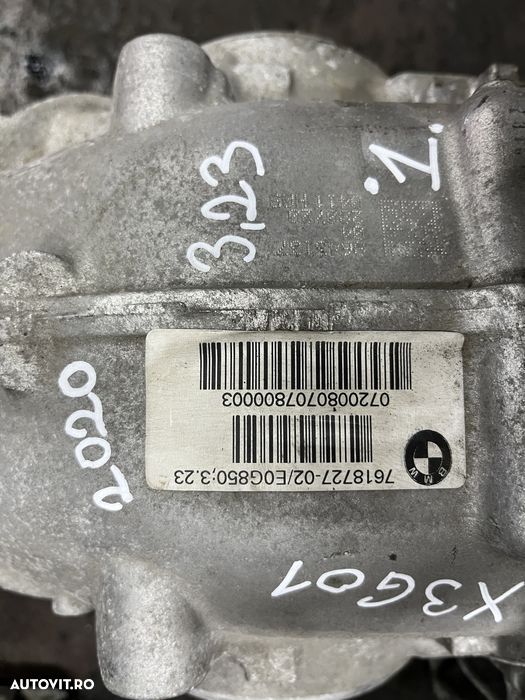 Diferential spate 3.23 bmw x3 g01 2.5 diesel 2020 - 3