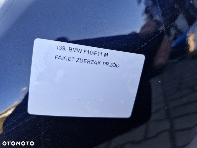 BMW F10 F11 M PAKIET ZDERZAK PRZÓD PRZEDNI POD SPRYKIWACZE PDC - 7