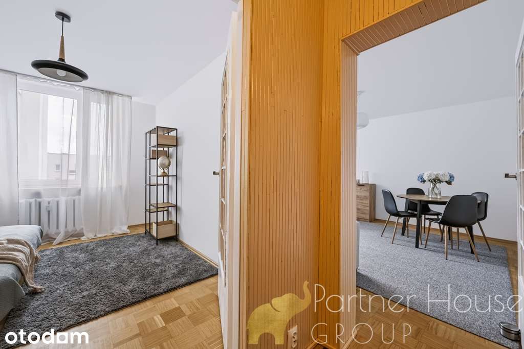 Przestronne 3 pokoje | Balkon | Umeblowane