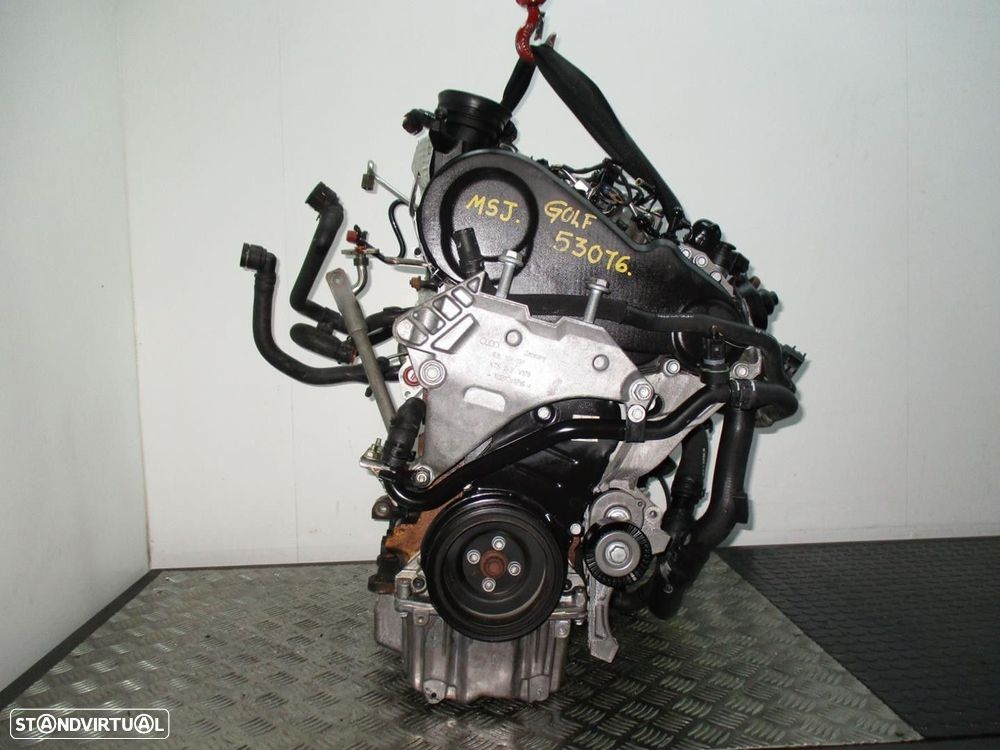 MOTOR COMPLETO VOLKSWAGEN GOLF VI VARIANT 2008 -CBD - 6