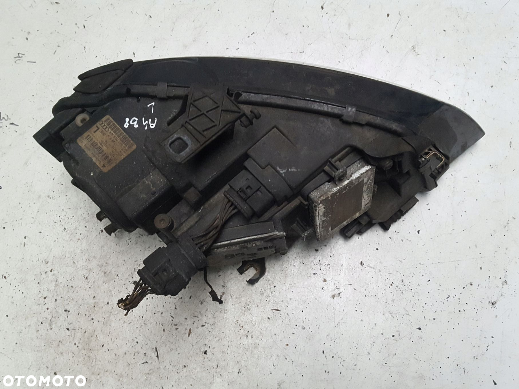 AUDI A4 B8 08r- LAMPA LEWA PRZÓD XENON LED ANGLIK - 4