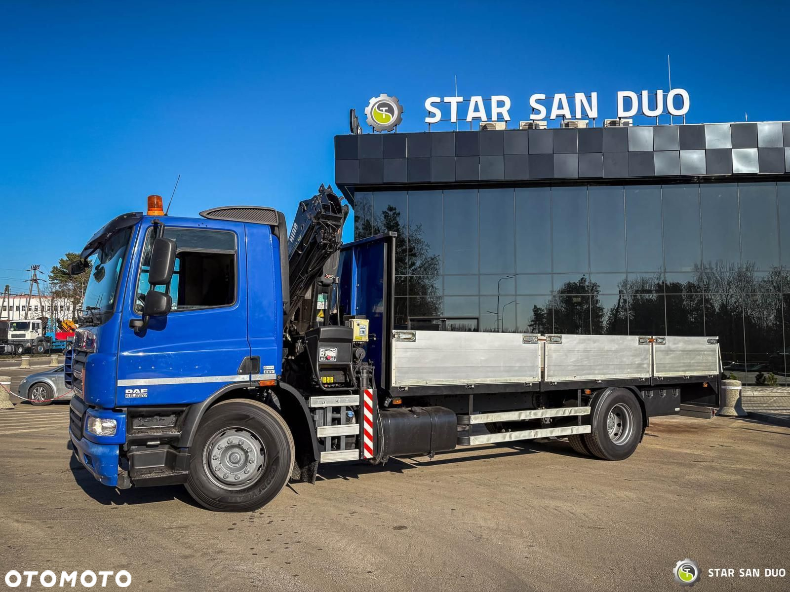 DAF CF 65 4x2 HIAB 144 E-3 HDS Żuraw Euro 5 - 8