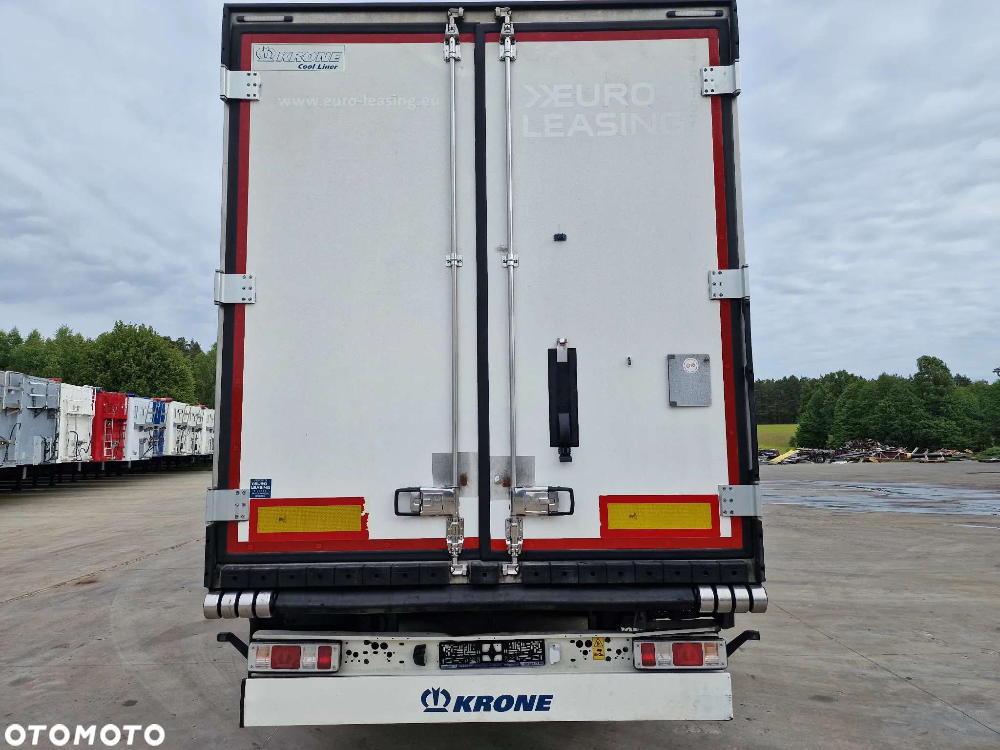Krone Chłodnia Doppelstock Carrier Vector 1550 2021 rok Uszkodzona - 3