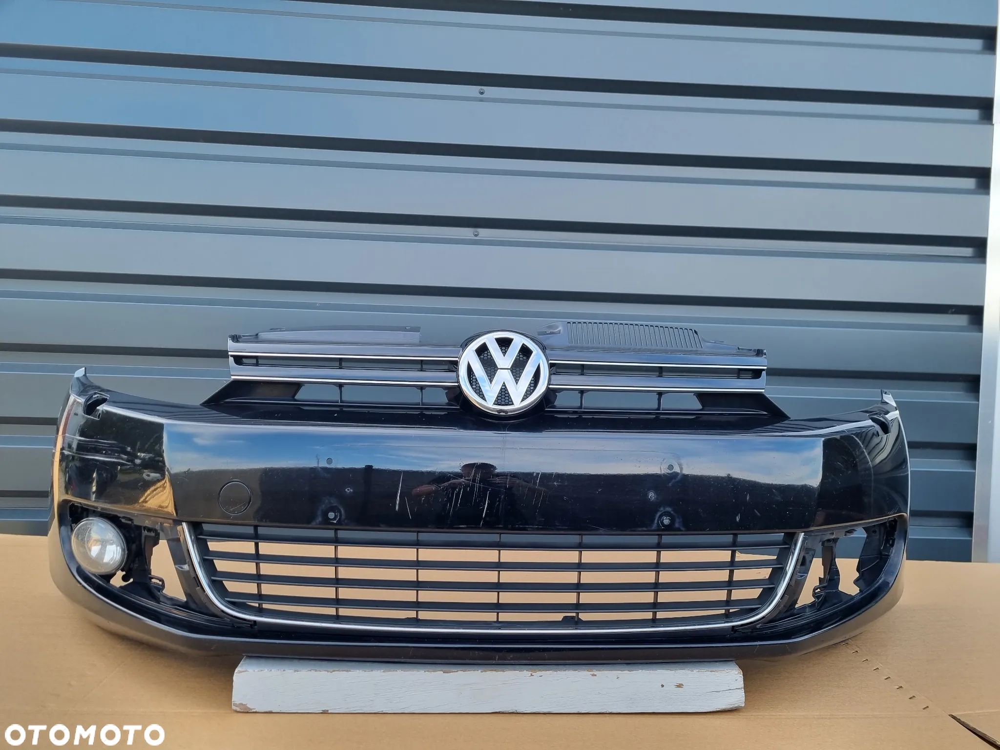 VW Golf VI KOMBI zderzak przód oryginał MC026 - 1