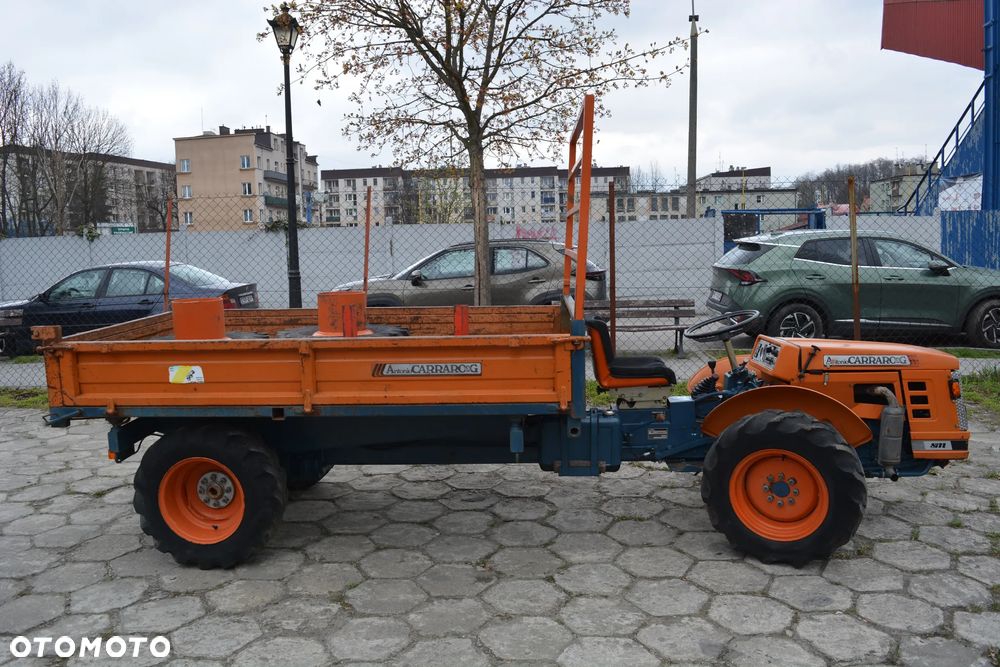 ANTONIO CARRARO UNITRANS Tipo 4800 _SOLIDNY TRAKTOREK 4x4 z PRZYCZEPĄ 3 STRONNA WYWROTKA BLOKADY REDUKTOR BIEGI SZOSOWE TERENOWE-WOM - 16