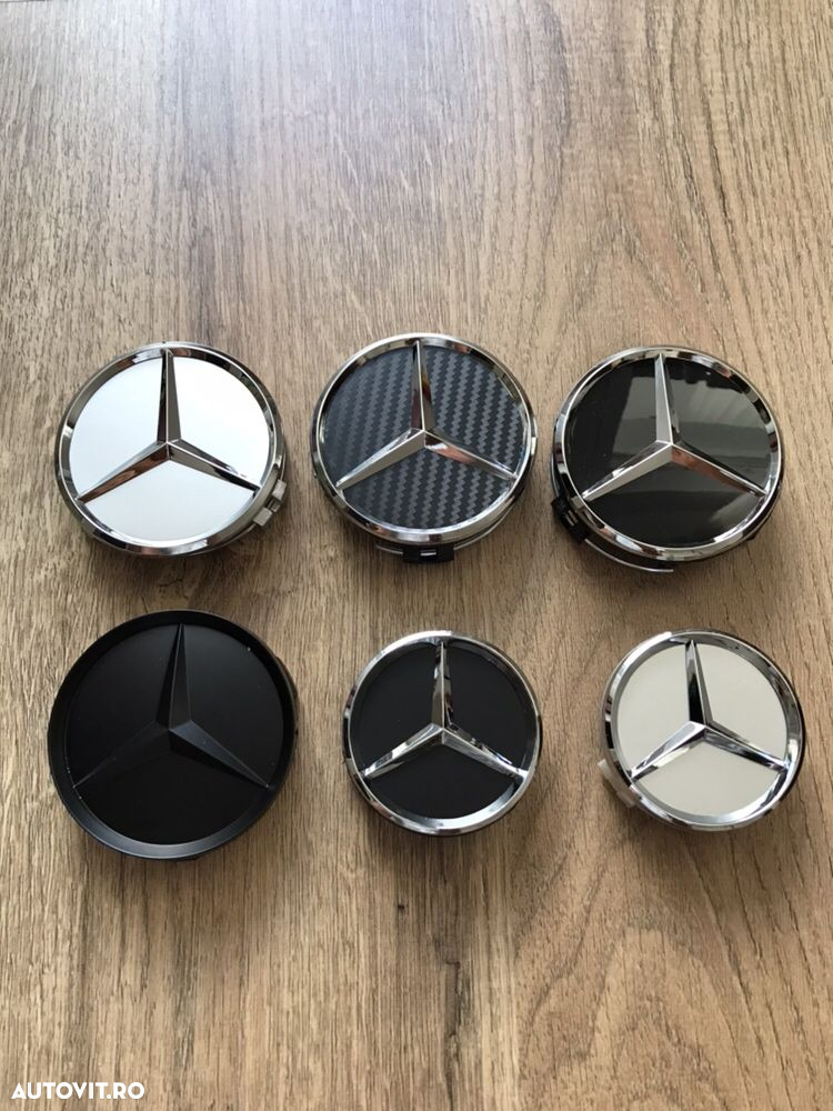 Capace Roti Jante compatibil Mercedes Benz Amg 75mm si 60mm - 5