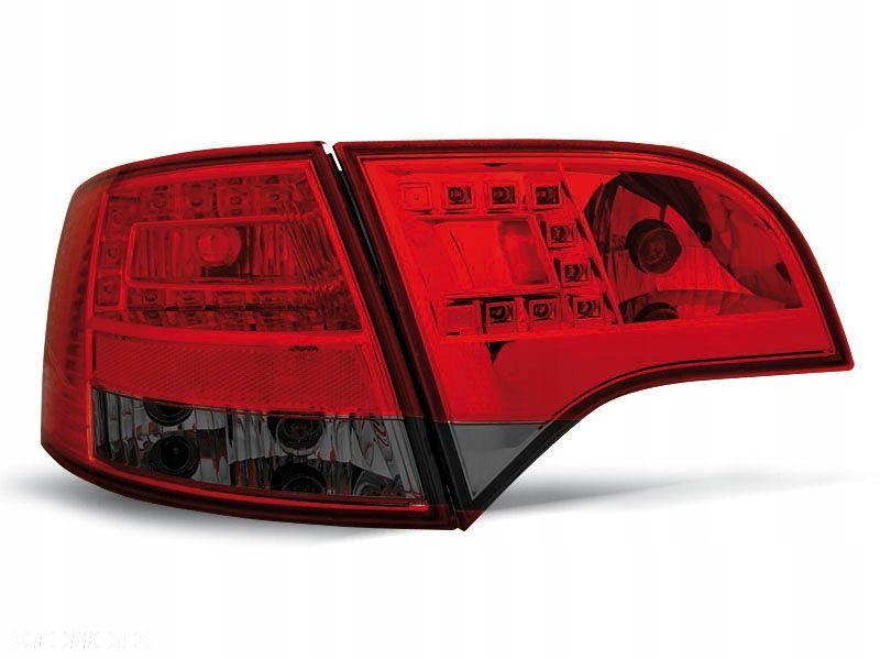Lampy Diodowe Audi A4 B7 04-08 Avant Red Smoke Led - 1