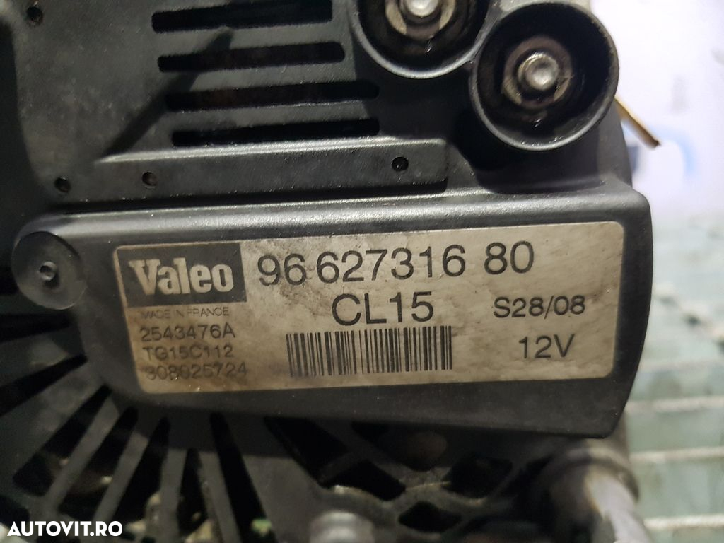 Alternator Citroen C - Crosser 2.2 D 2007 - 2012 156CP 2179CC 4HN (488) Diesel - 3