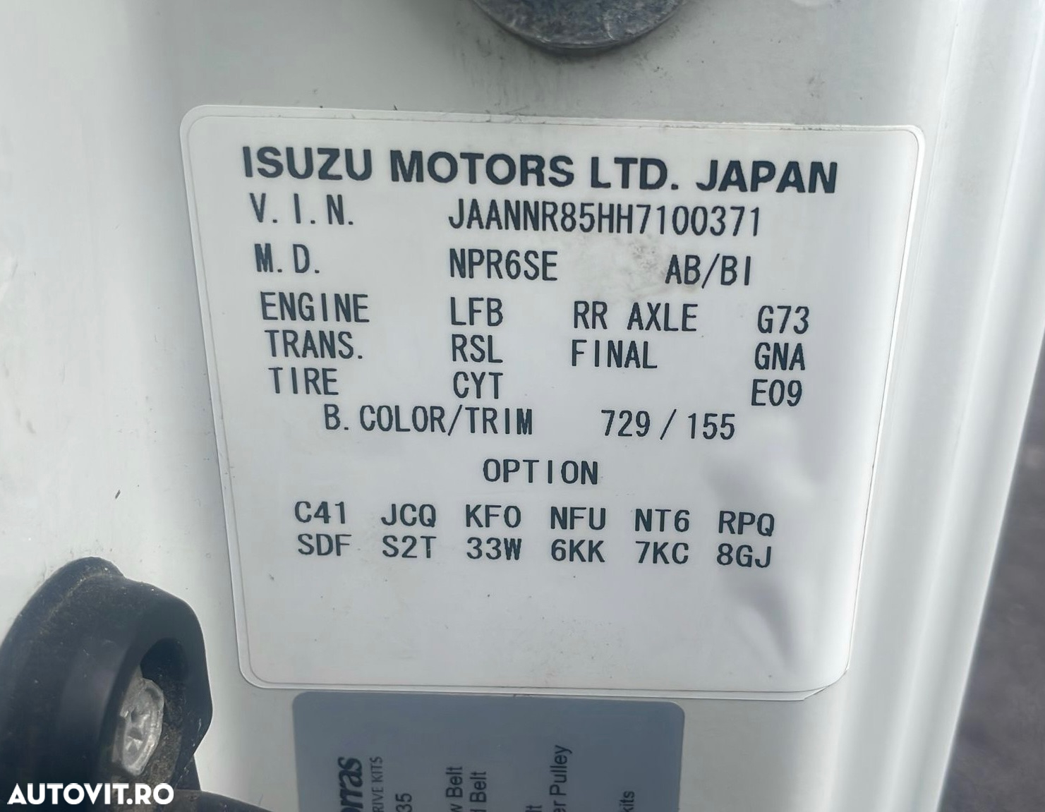 Isuzu N35 BASCULABIL 4.5 m - 28
