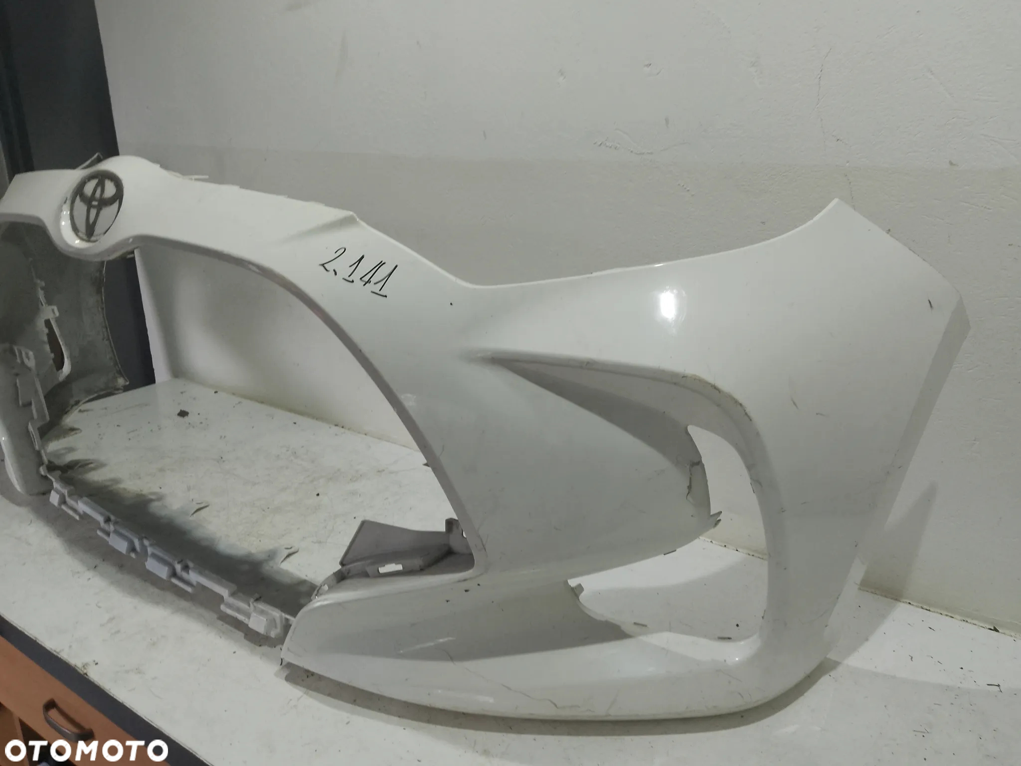 Toyota Yaris IV 2020–2023 – Zderzak przedni przedni (biały) - 3