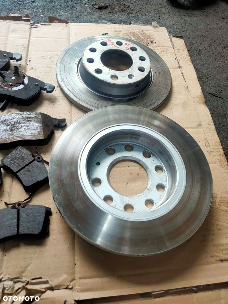 tarcze przód + tył bosch 312mm/255mm a4 b6 b7 exeo 300km prawie nowe - 3