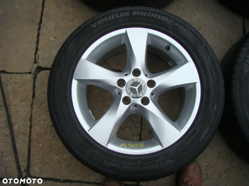 a308 5x112 Mercedes Vito V-klasa W447 7jx17 opony lato 225/55 czujniki - 2