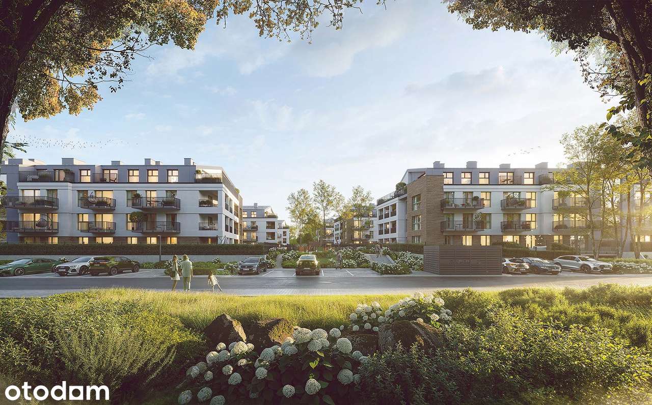 2-pokojowe mieszkanie 40m2 + ogródek Bezpośrednio