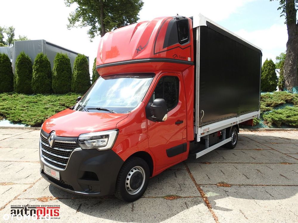 Renault MASTER PLANDEKA 10 PALET WEBASTO KLIMATYZACJA TEMPOMAT LEDY PNEUMATYKA  165KM - 2