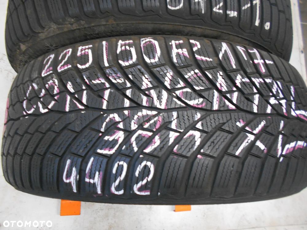 OPONY 225/50R17 CONTINENTAL WINTER CONTACT TS 870 XL DOT 4422 / 3721 7MM - 3