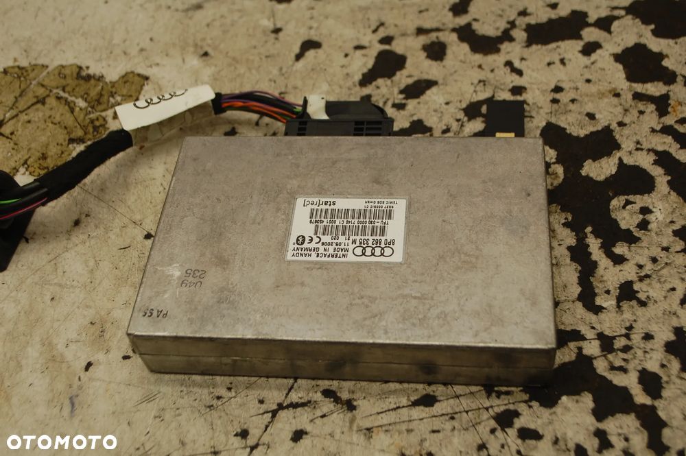 MODUŁ STEROWNIK BLUETOOTH 8P0862335M AUDI A4 B7 A3 8P - 2