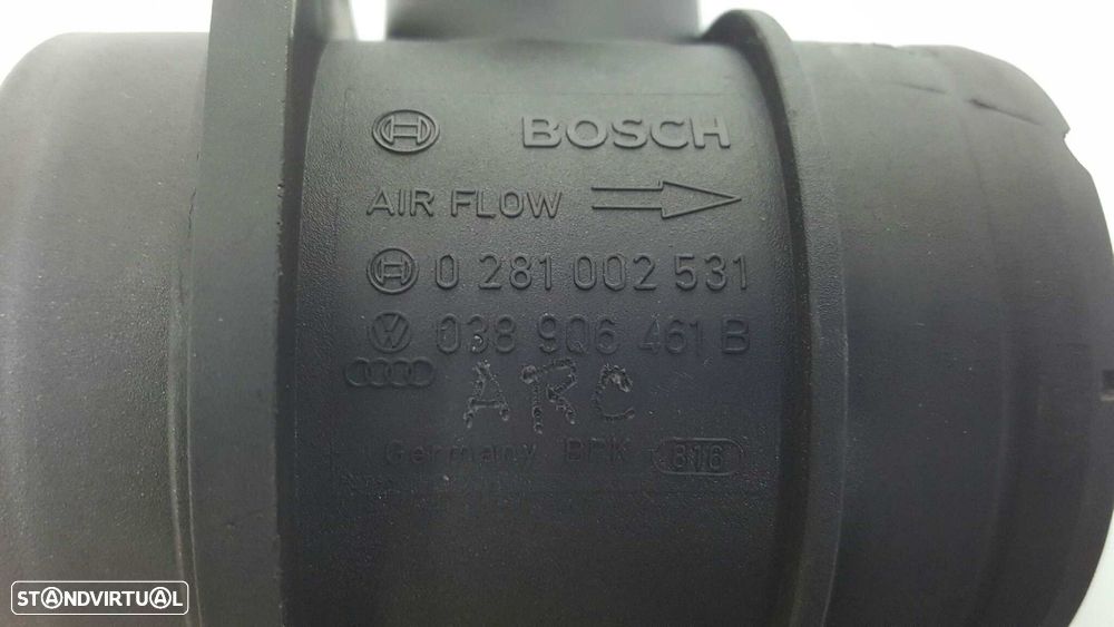 MEDIDOR DE MASSA DE AR VOLKSWAGEN CADDY KA/KB (2K) LIFE - 2