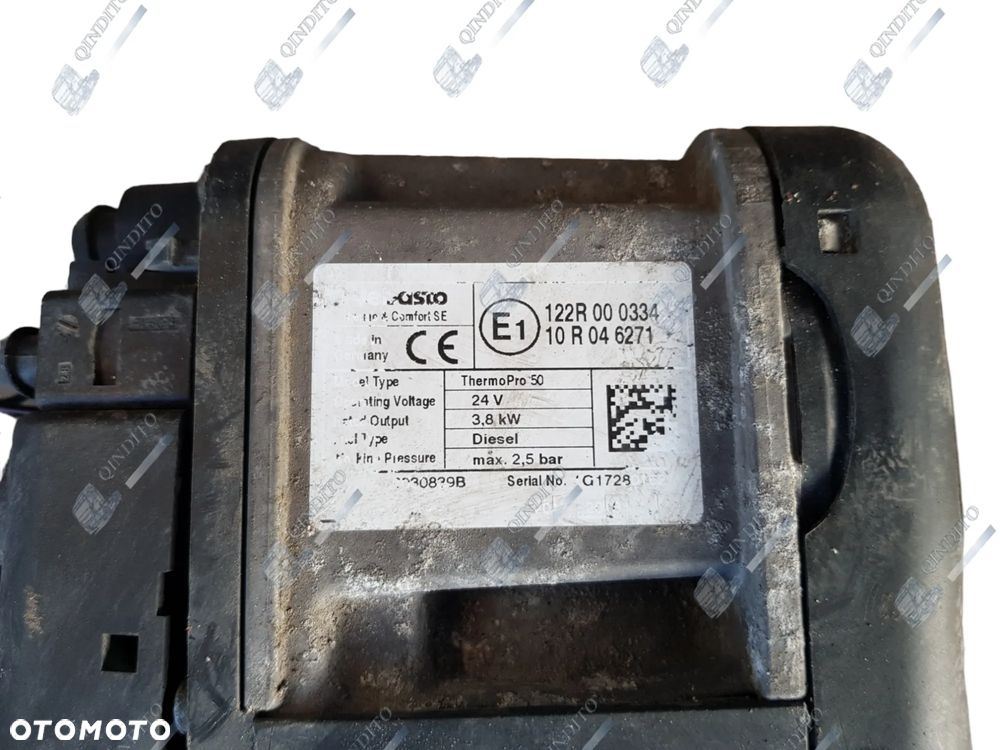 OGRZEWANIE POSTOJOWE WEBASTO TP50 MERCEDES ACTROS MP4 A9608306161 - 4