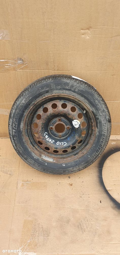 Felga stalowa zapas 4X100 6J ET43 185/60 R15 Renault Clio III 8200076103 - 1