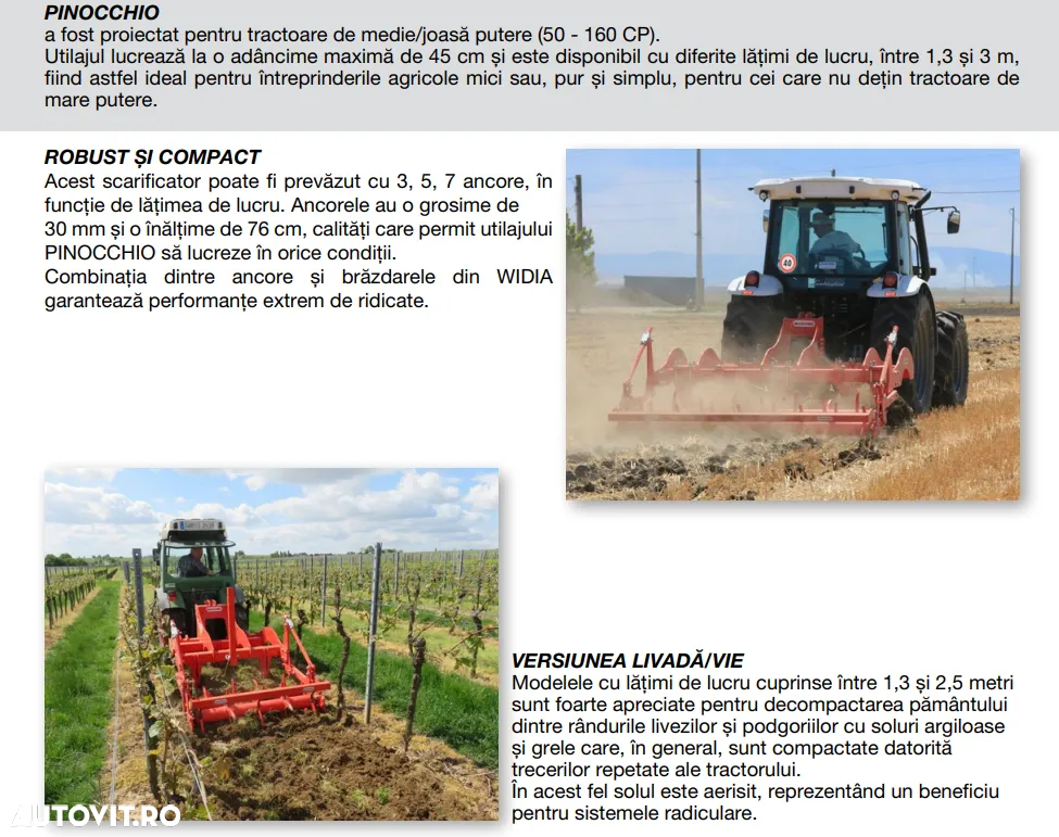 Maschio PINOCCHIO 130/3, 200/5,250/5, 300/7 - 11