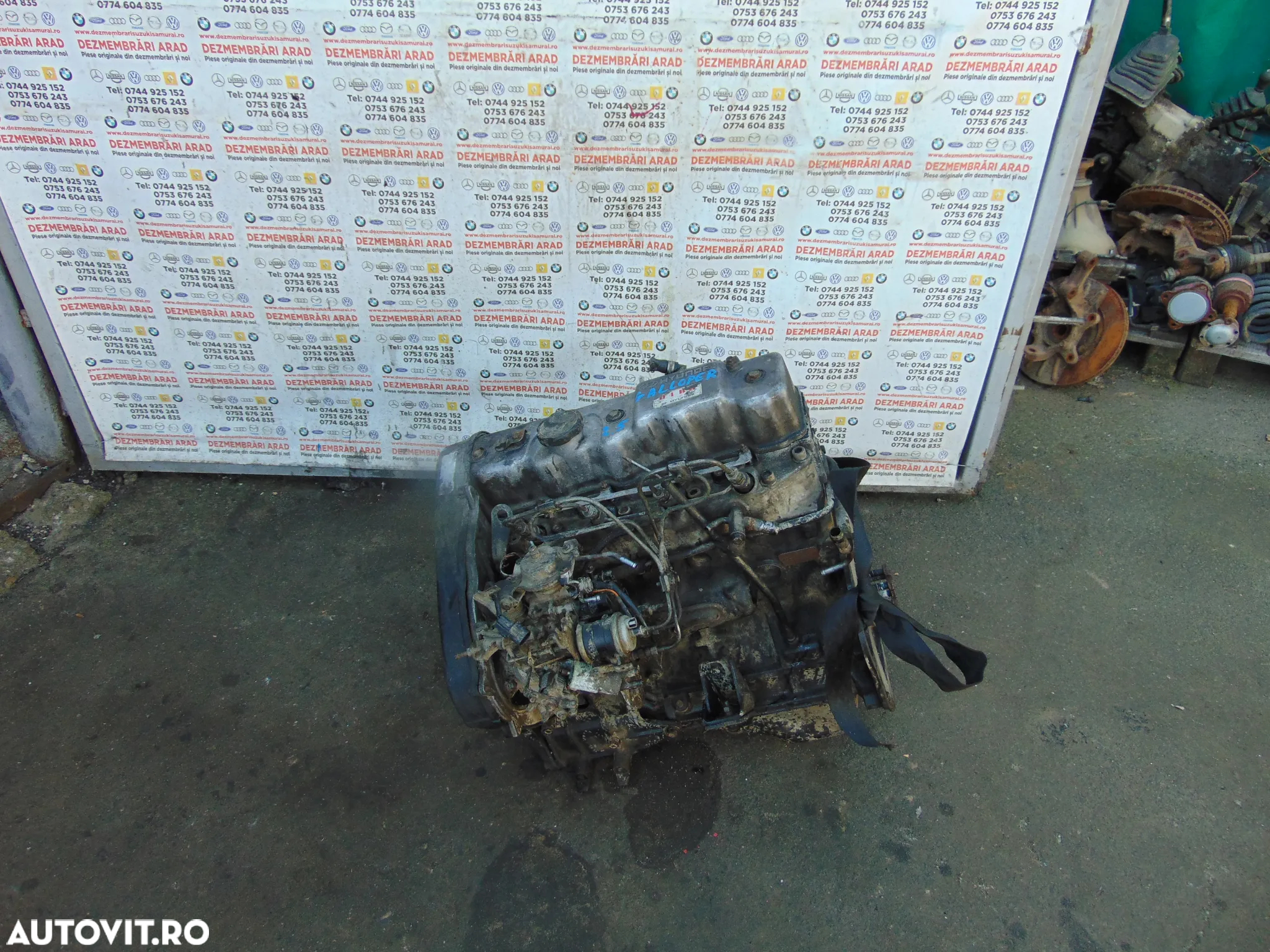 Motor Hyundai Galloper 2.5 H1 Mitsubushi Pajero 2.5 D4BH L200 - 2