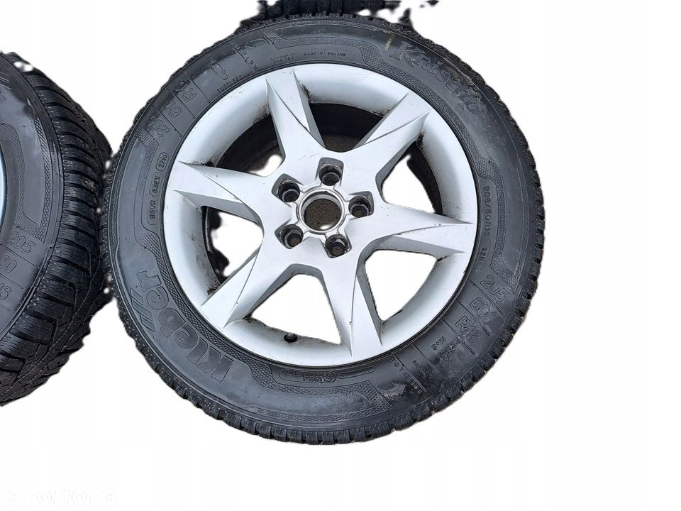 AUDI A4 B7 A6 C6 KOŁA FELGI OPONY ZIMA 6MM 205/60/16R - 2
