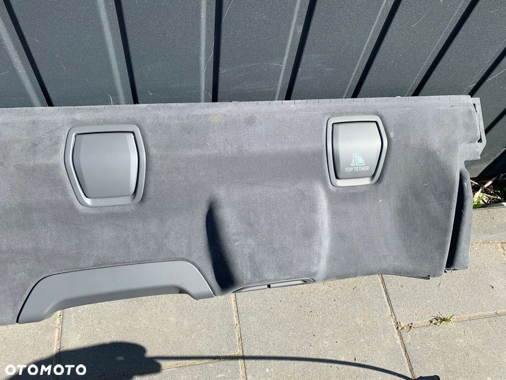 PÓŁKA TYLNA ROLETA ELEKTRYCZNA PODSZYBIE BMW 7 G70 ALCANTARA 5A20E41 - 2