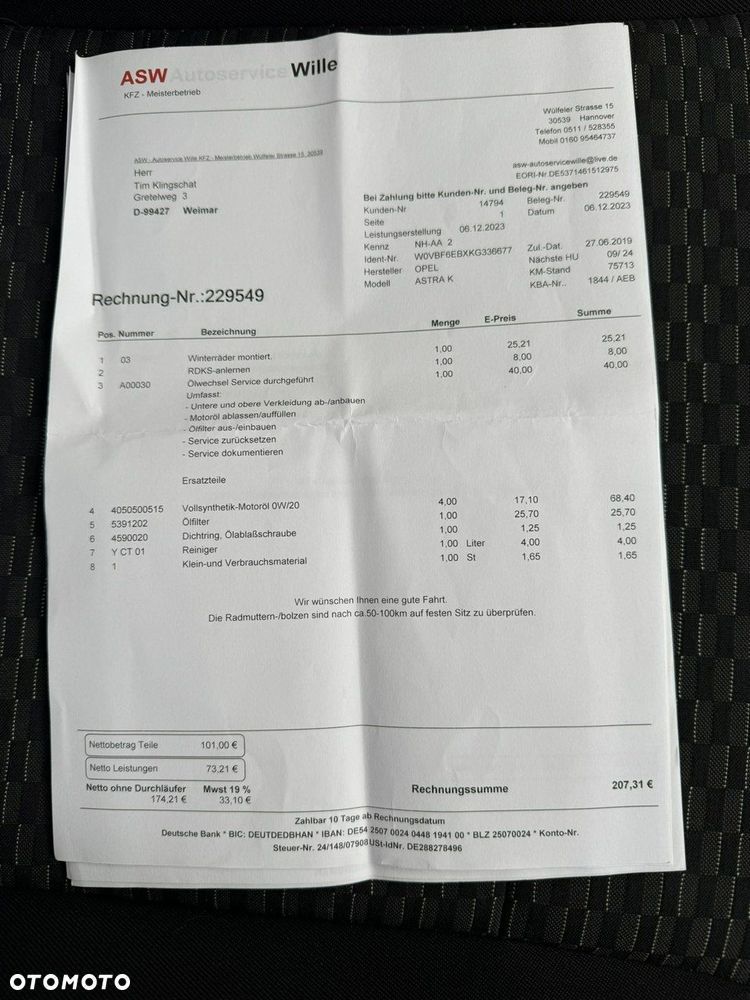 Opel Astra 1.4 T Dynamic S&S - 31