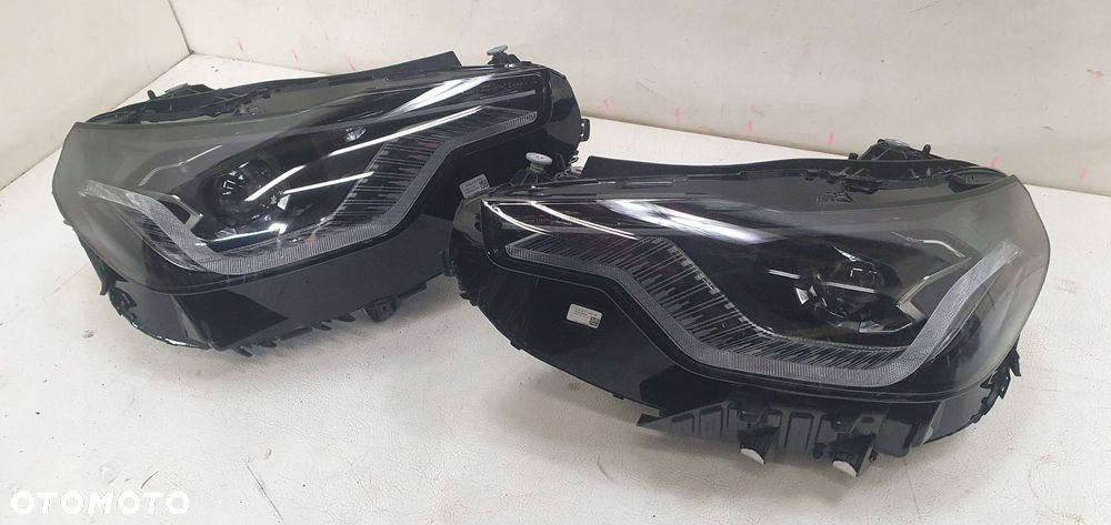 lampa przód przednia lewa prawa bmw 2 g42 shadow black 8083636 8083635 - 1