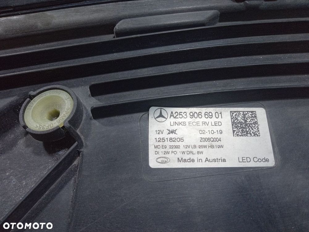 MERCEDES GLC X253 LIFT REFLEKTOR LEWY PRZÓD LAMPA FULL LED A2539066901 - 5