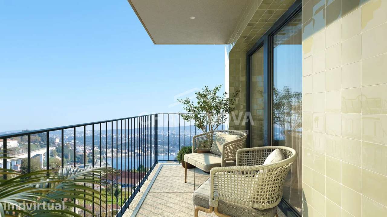 LA- Apartamento T1 Novo, para venda, c/ Lugar de Garagem em Mafamude - Grande imagem: 5/15