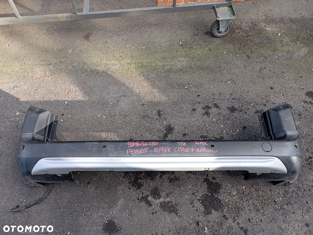 ZDERZAK TYŁ TYLNY BERLINGO IV RIFTER 4X PDC - 1