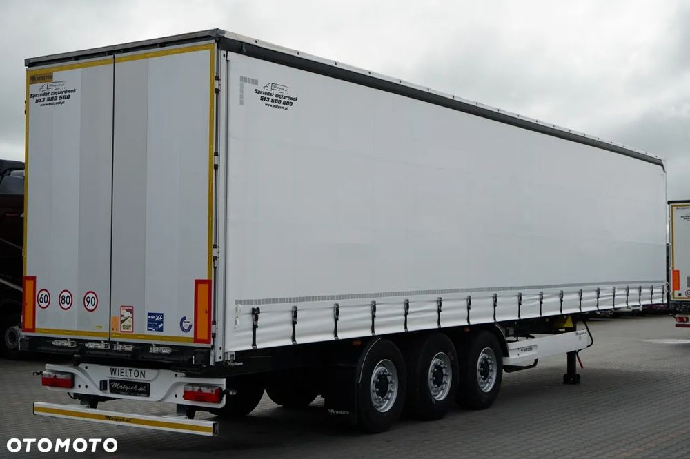 Wielton FIRANKA / STANDARD / OŚ PODNOSZONA / DACH PODNOSZONY / SAF - 6