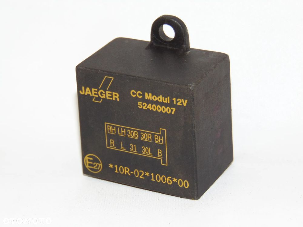 Moduł przekaźnik sterownik świateł Jaeger haka holowniczego przyczepy 52400007 *10R-02*1006*00 VW Volkswagen Skoda Seat Audi Mercedes Volvo Opel Ford Renault - 4