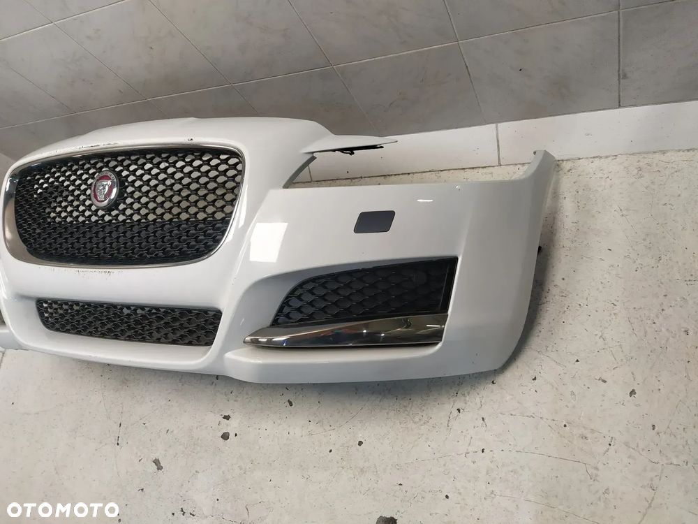 JAGUAR XF X260 ZDERZAK PRZÓD PRZEDNI KOMPLETNY SPRYSKIWACZE GRILL ATRAPA CHŁODNICY ZNACZEK ORYGINAŁ - 11
