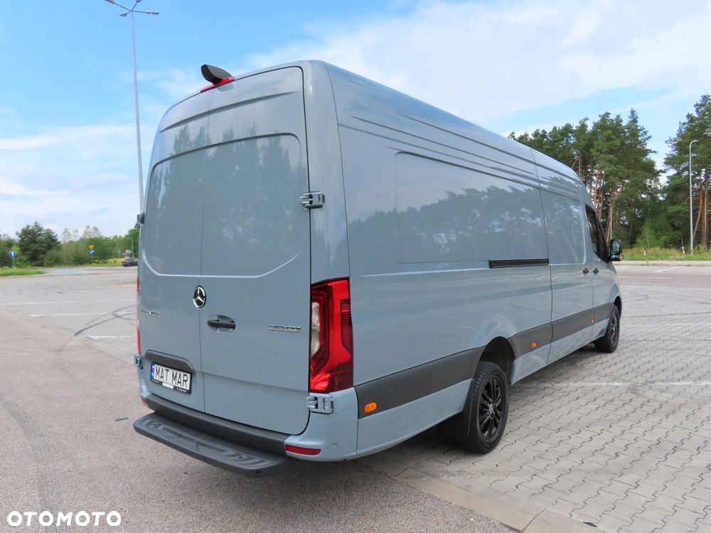 Mercedes-Benz Sprinter 319 CDI 190 KM 9G-Tronic Automat Furgon Blaszak Ekstra Długi LONG MAXI + 4800 mm Wysoki Dach WZMACNIANY Rozstaw Osi 4325 mm FULL Opcja Wyposażenia Stan Auta Nowy Jak Z Salonu OKAZJA DOSTEPNY I GOTOWY - 5