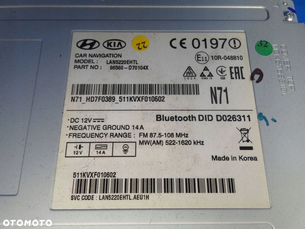HYUNDAI TUCSON III 2015- RADIO FABRYCZNE MONITOR NAWIGACJA - 3