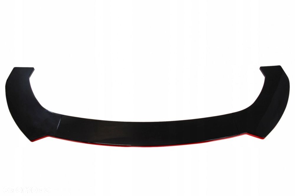 Uniwersalna dokładka przedniego zderzaka black - 1