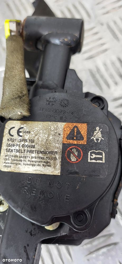 Ssangyong Musso Pasy Bezpieczeństwa Lewy Prawy Przód - 8
