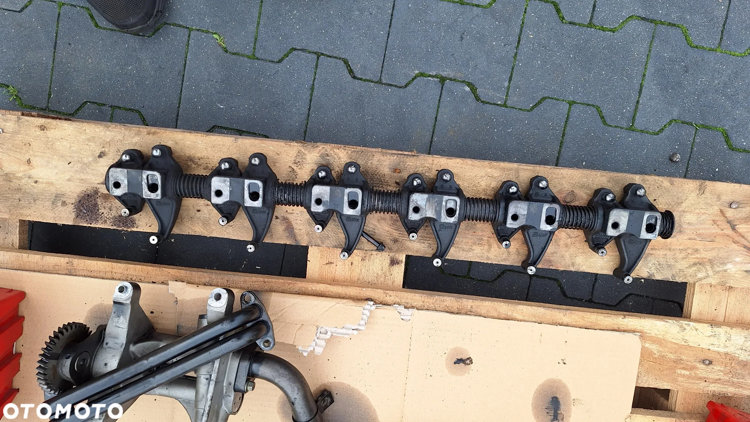Massey Ferguson Perkins 1106  6480 6465 6475 wałek rozrzadu wał korbowy blok głowica miska korba - 3