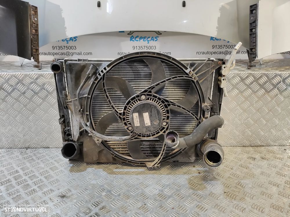 FRENTE COMPLETA BMW SERIE 1 E87 E81 LCI CAPOT PARACHOQUES SENSORES GUARDA-LAMAS OTICAS RADIADOR VENTILADOR FRENTE FIBRA REFORÇO - 11