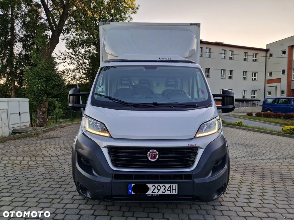 Fiat Ducato Kamper Van 2X Akumulator Webasto Łóżko - 5